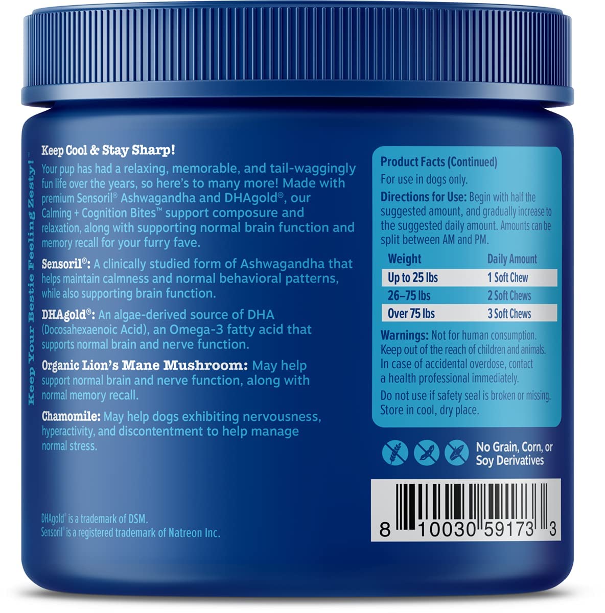 zesty paws senior mobility bites