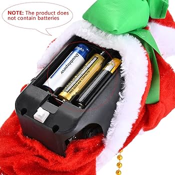 Amazon | chengcheng サンタクロース 動く 人形 クリスマス