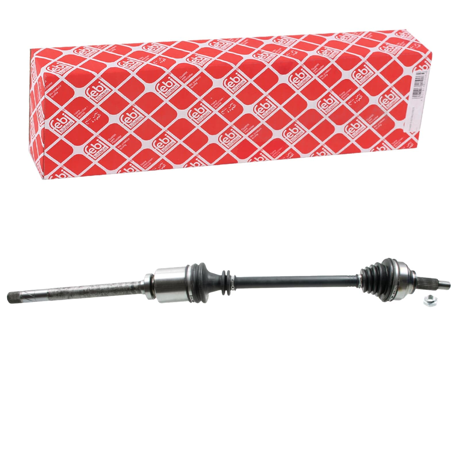 FEBI BILSTEIN Albero motore/Semiasse 181213 Compatibile con: OPEL VIVARO A Bus, VIVARO A Kasten, VIVARO A Pritsche/Fahrgestell, RENAULT TRAFIC II Bus, TRAFIC II Kasten, TRAFIC II Pritsche/Fahrgestell