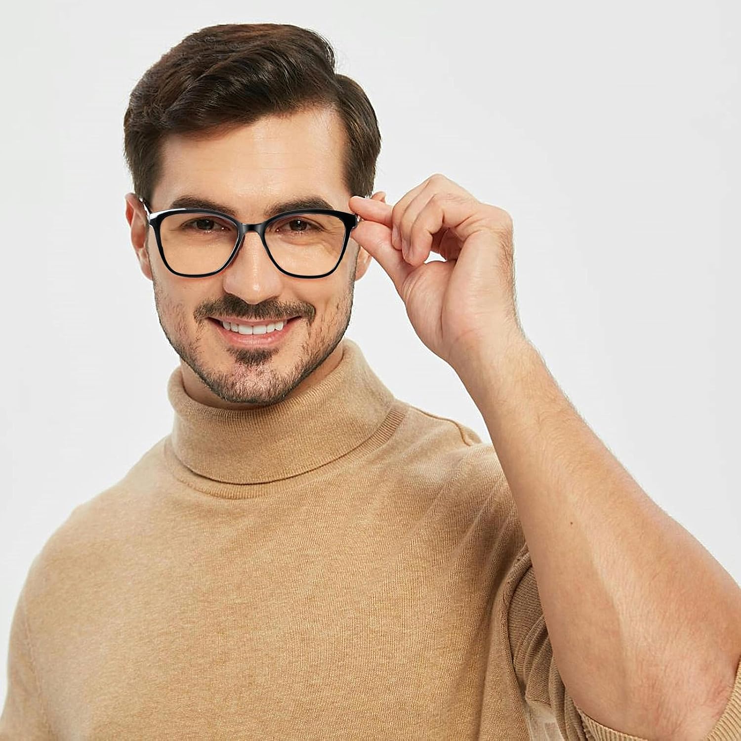 4 Pack Progressive Multifocus Reading Glasses for Women Men Blue Light Blocking Readers with Spring Hinge - Image 7