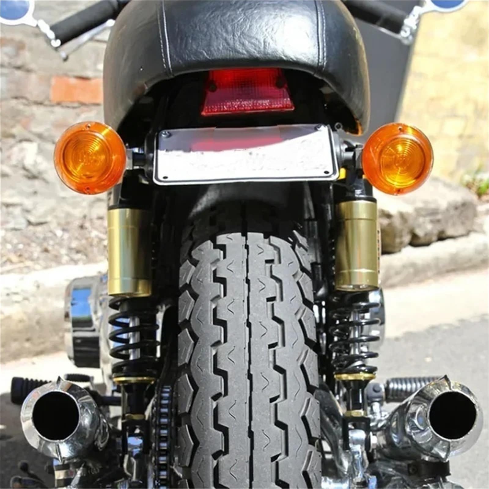 2 uds para giro Universal motocicleta para luces intermitentes para Honda