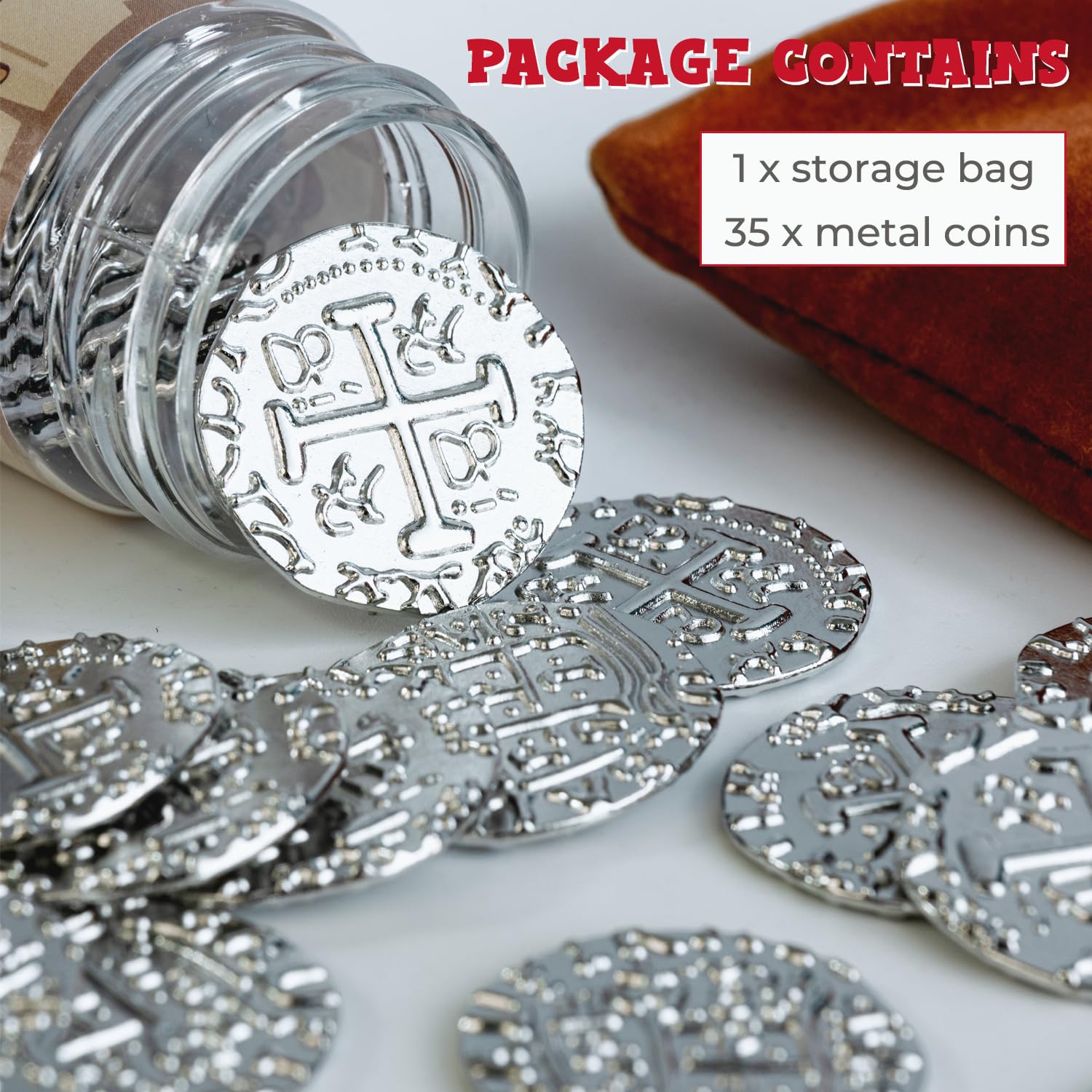 Metal Pirate Coins - Image 4