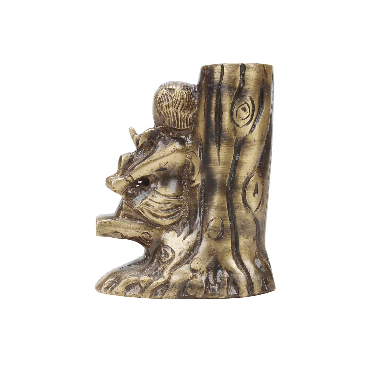 Kartique Portapenne da tavolo in ottone decorativo per artigianato