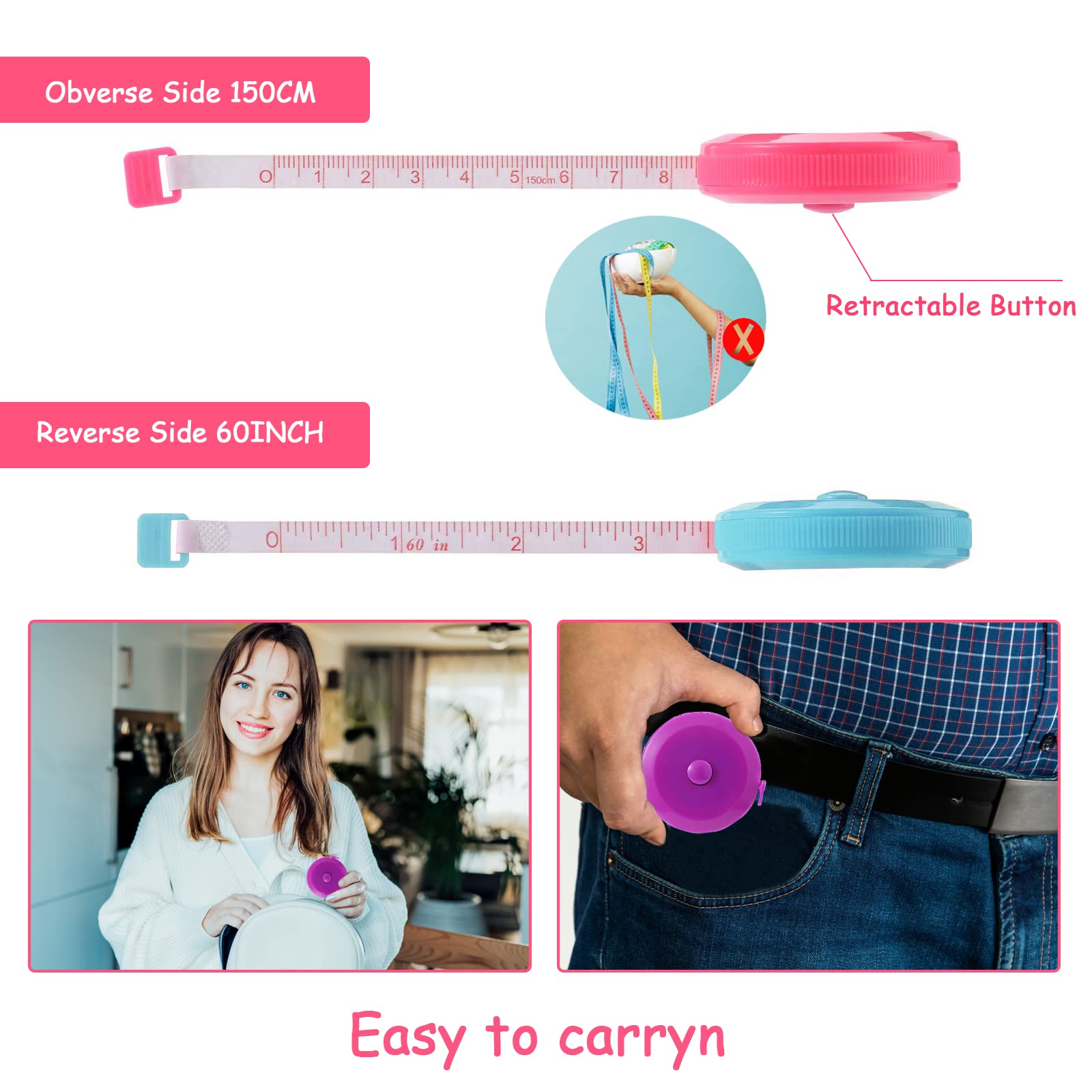 Retainbre Craft Tape Measure