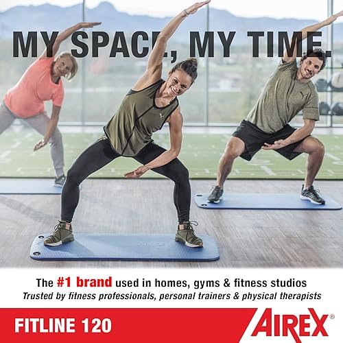 Miniatura 5 de AIREX Tapete oficial de Coronella para ejercicio, tapete de entrenamiento en casa para rehabilitación, entrenamiento de fuerza, aeróbicos,