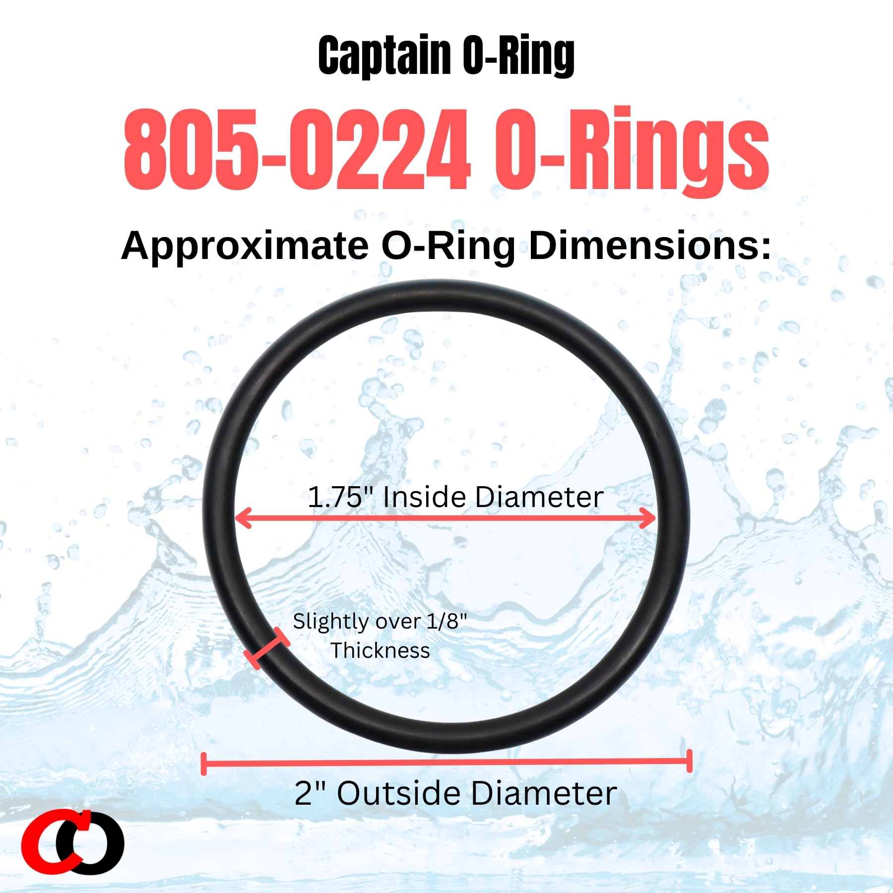 Amazon.com: Captain O-Ring – Replacement 805-0224 Union 1.5