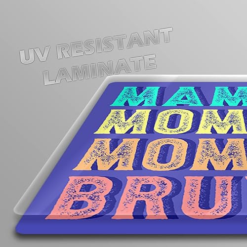 Miniatura 3 de Calcomanía de vinilo Mama Mommy Mom Bruh para autos camiones ventanas parachoques paredes laptops tazas etc - Vinilo laminado impreso a todo color -