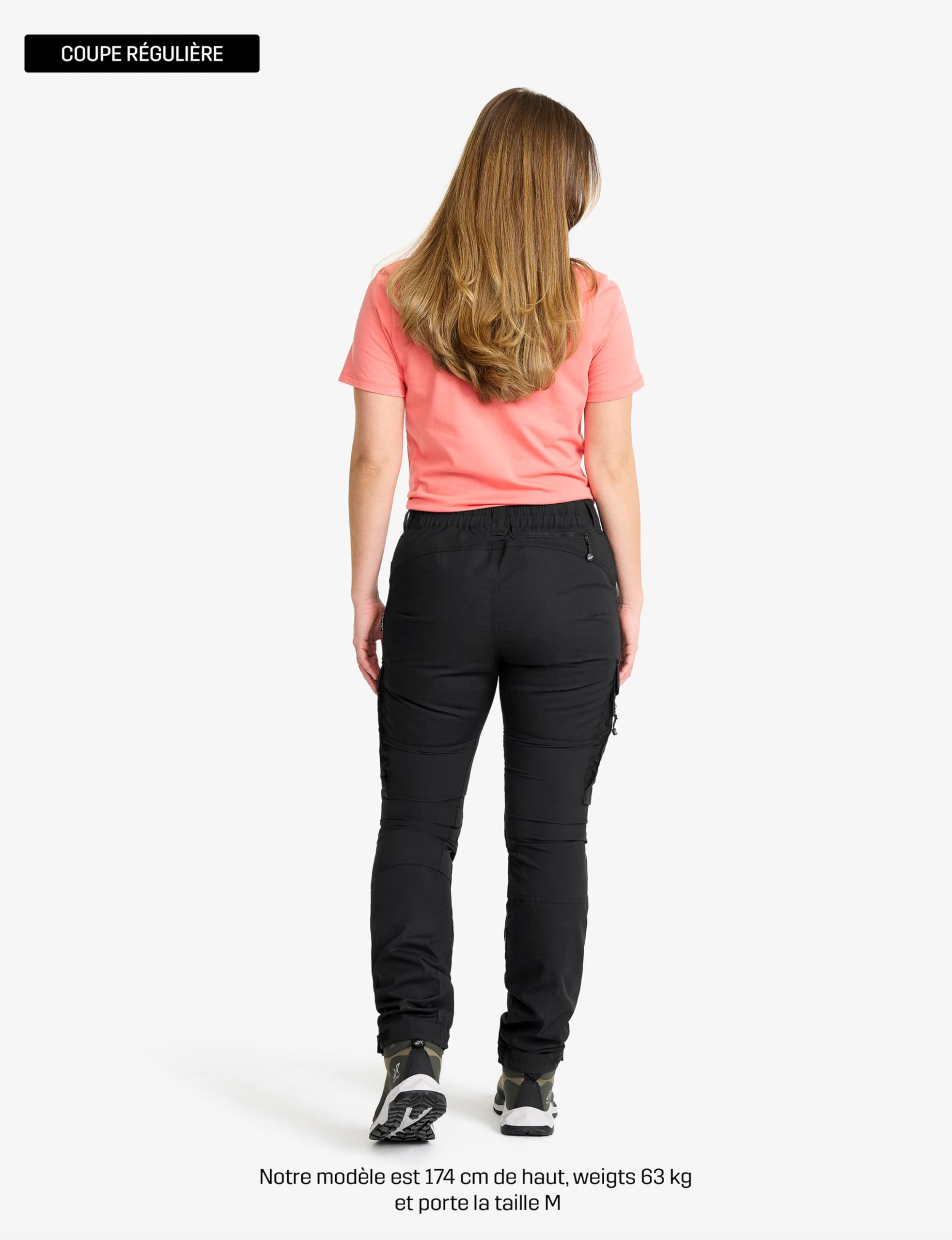 RevolutionRace Femme RVRC GP Pants, Pantalon Durable pour la randonnée et Autres activités de Plein air