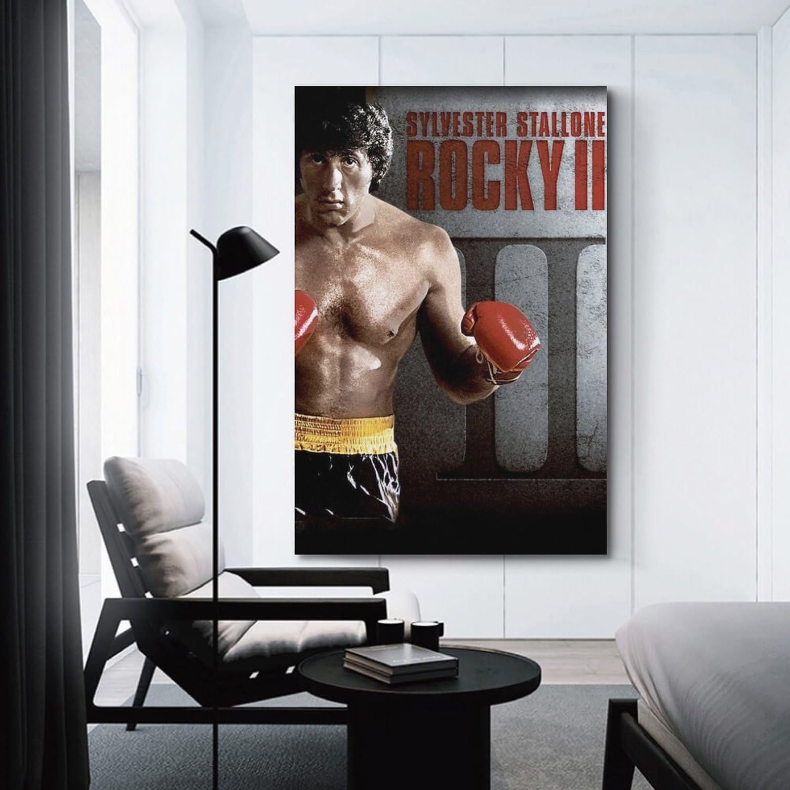 Poster Toile Rocky 3 - Impression Haute Qualité 30 X 45 Cm - Décoration Murale Moderne Pour Chambre, Bureau - 4