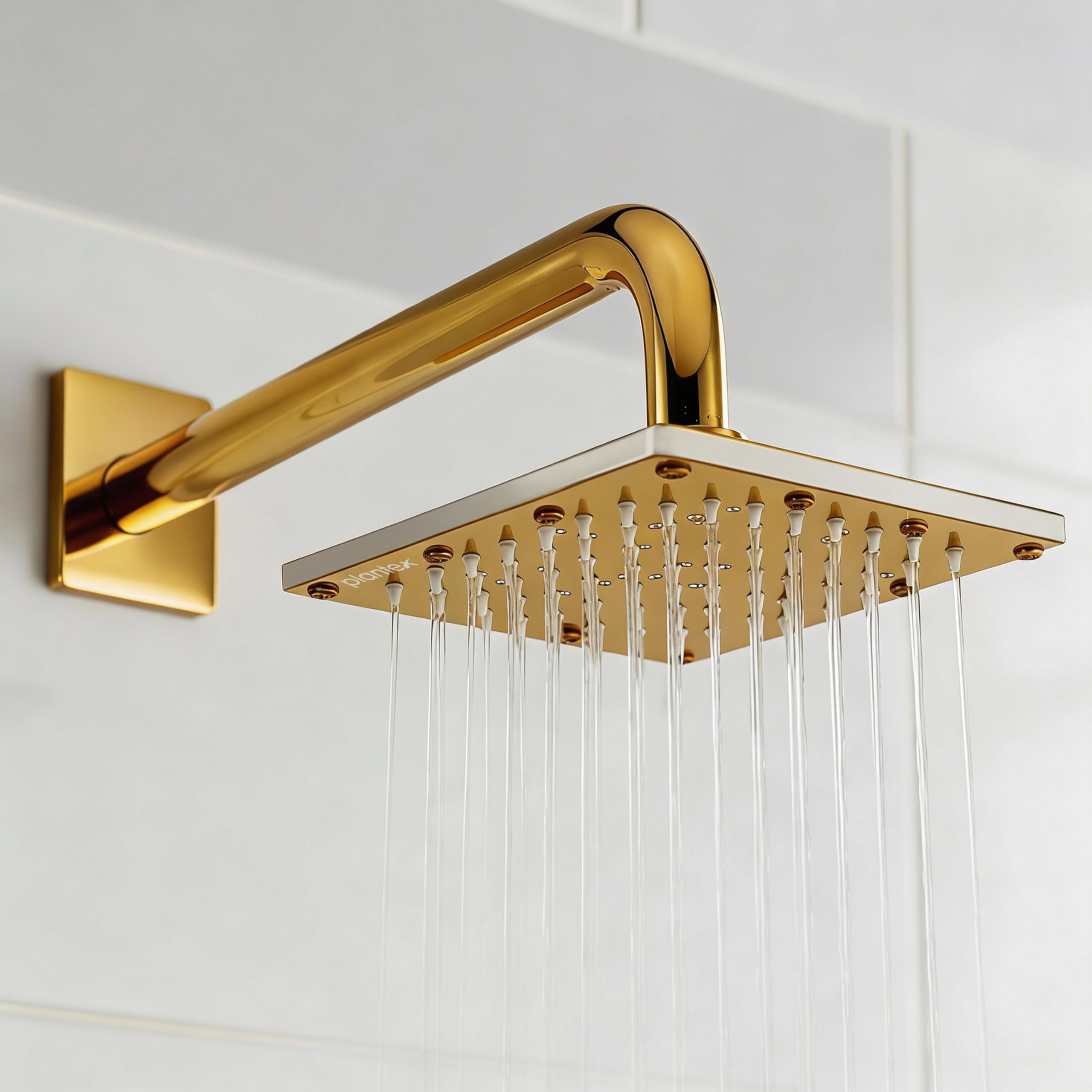 Plantex Stainless Steel Shower Head - Rainfall Luxury -13 Plantex Stainless Steel Shower Head - Rainfall Luxury -13