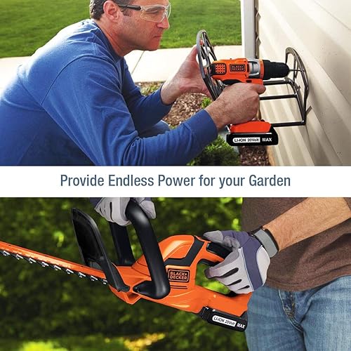 Miniatura 7 de Batería de repuesto de 3600 mAh 20 V para batería Black and Decker de 20 V, compatible con LBXR20 LB2X4020-OPE LBX20 LST220 LB20 LBX4020