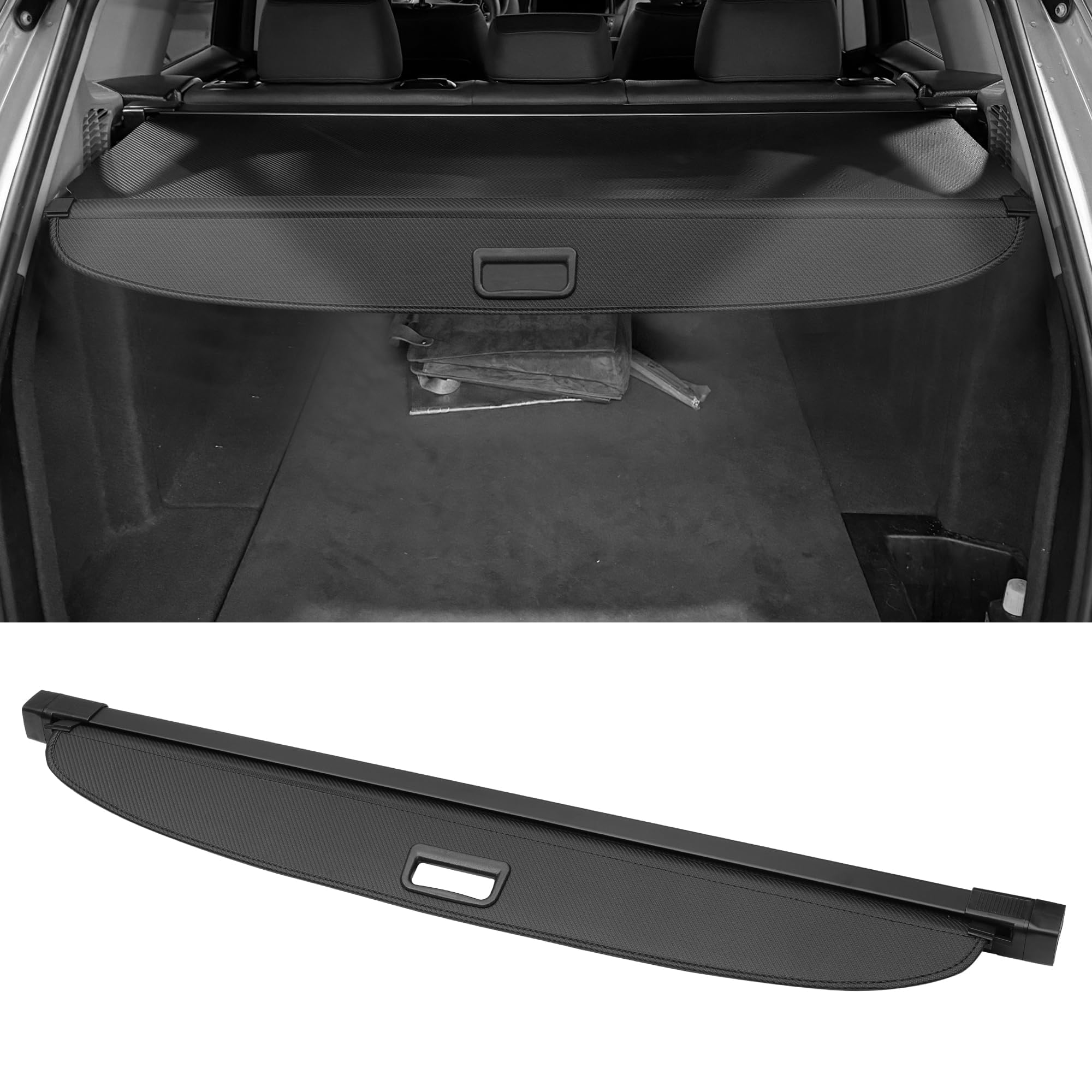 Cubre maletero retráctil Ford Edge 2015-2024, persiana de seguridad y protector de equipaje