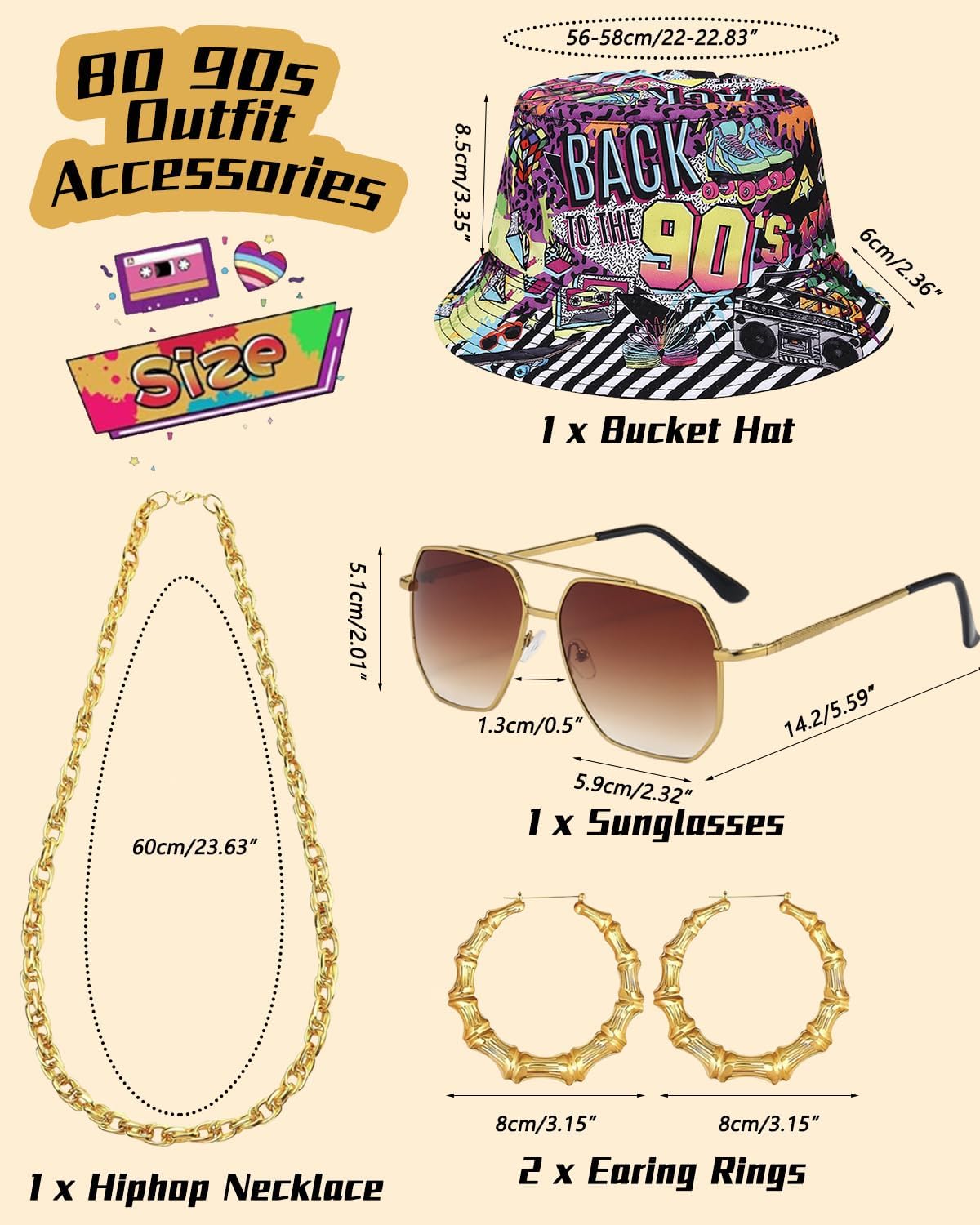 80s 90s Outfit for Women 90s Themed Party Outfits Baseball Jersey Shirts Hippop Clothes 80s Costume Accesories - Image 7