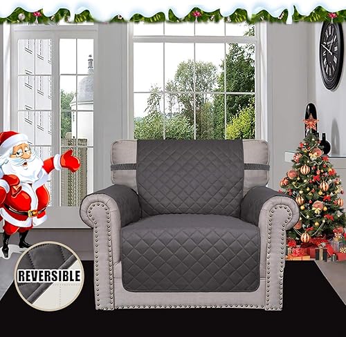 Miniatura 576 de Easy-Going - Funda reversible para sofá, resistente al agua, con varillas de espuma y correas elásticas, protector de muebles para mascotas y perros