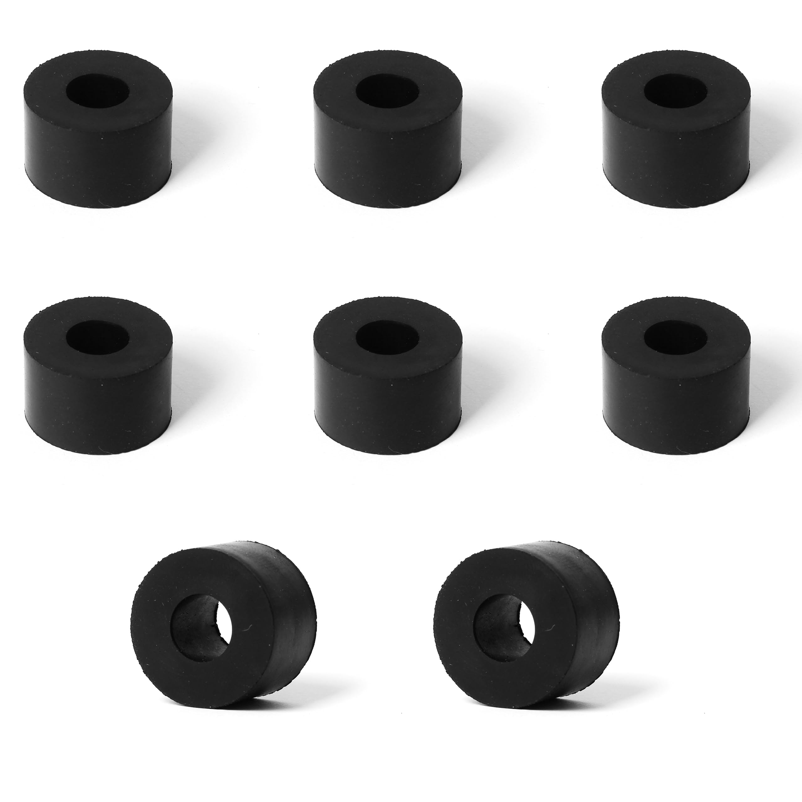 Amazon | ゴム スペーサー 10個 内径10mm x 外径25mm x 長さ15mm ネジ