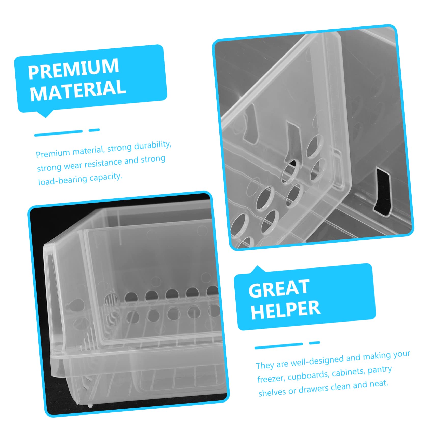 SOLUSTRE Dispensador de Latas para Frigorífico PP Blanco Apilable
