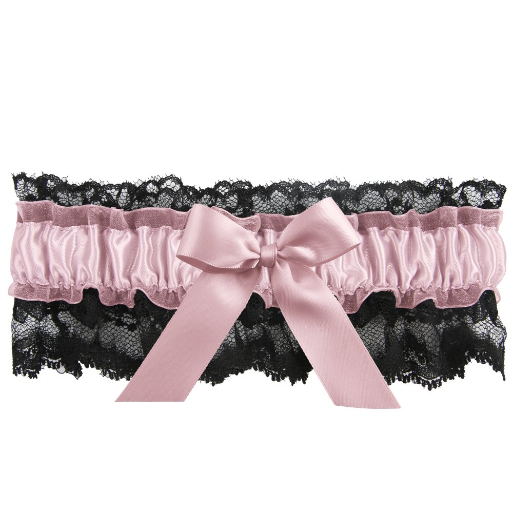 Ivy Lane DesignIvy Lane Design Britney Garter, Black/Light Pink