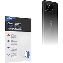 BoxWave Screen Protector Compatible with ASUS ROG Phone 9 - ClearTouch Crystal ToughShield 9H 2-Pack, Clear 9H Tough Flexible Film Screen Protector