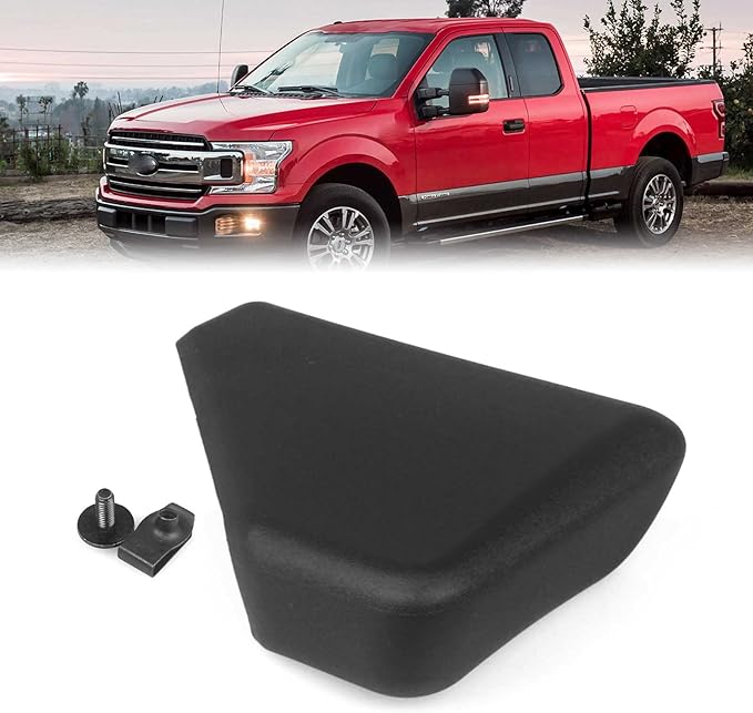 Left Rear Running Board End Cap Cover Compatible with Ford