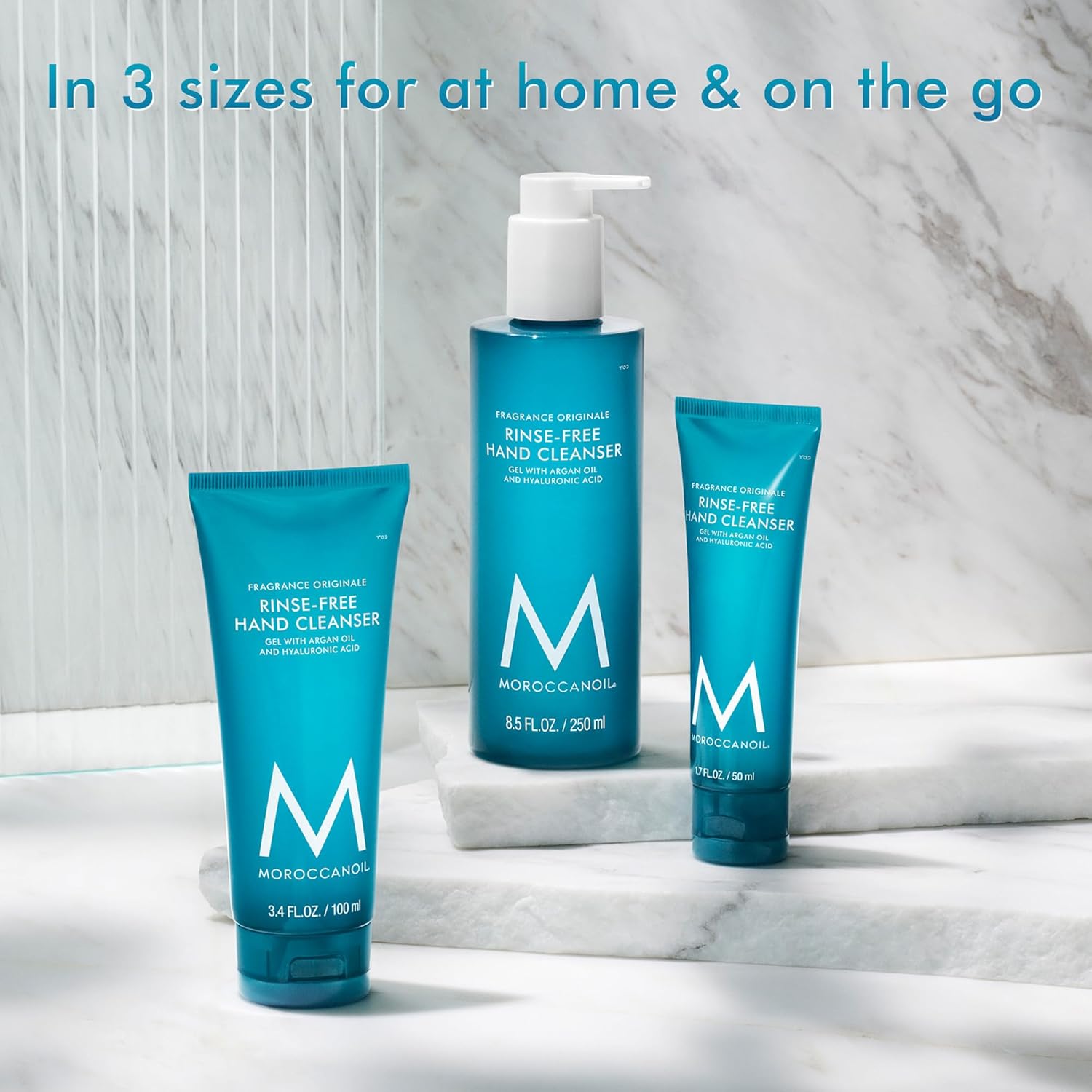Moroccanoil Rinse-Free Hand Cleanser with Hyaluronic Acid - Image 4
