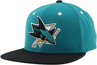 ZHATS NHL Unisex-Adult NHL Officially Licensed Adjustable Snapback Hat Flat Bill Z11 Icon Two Color