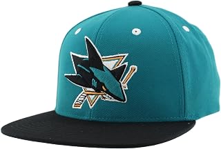ZHATS NHL Officially Licensed Adjustable Snapback Hat Flat Bill Z11 Icon Two Color