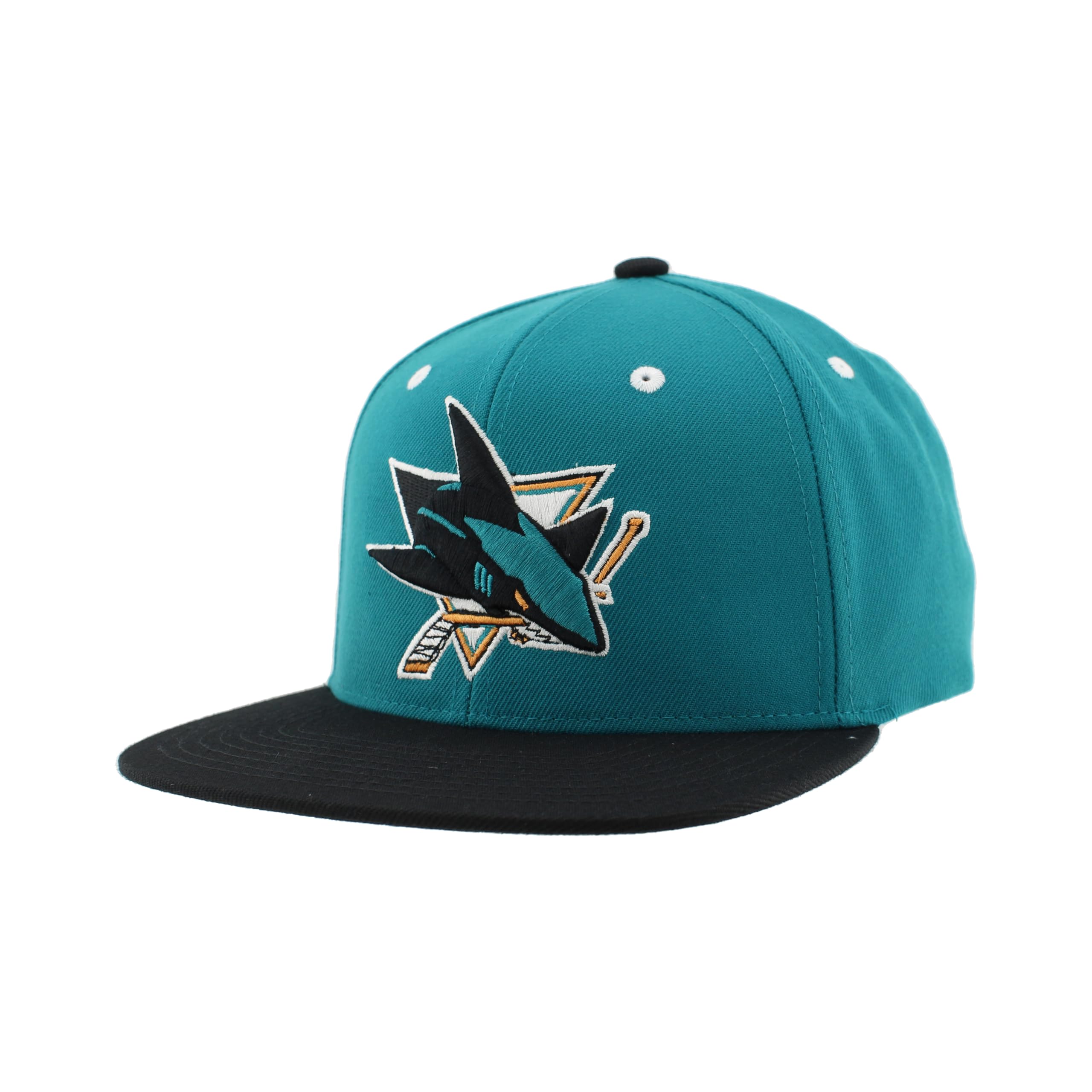 ZHATS Unisex's NHL Officially Licensed Adjustable Snapback Hat Flat Bill Z11 Icon Two Color, One Size โ image 1