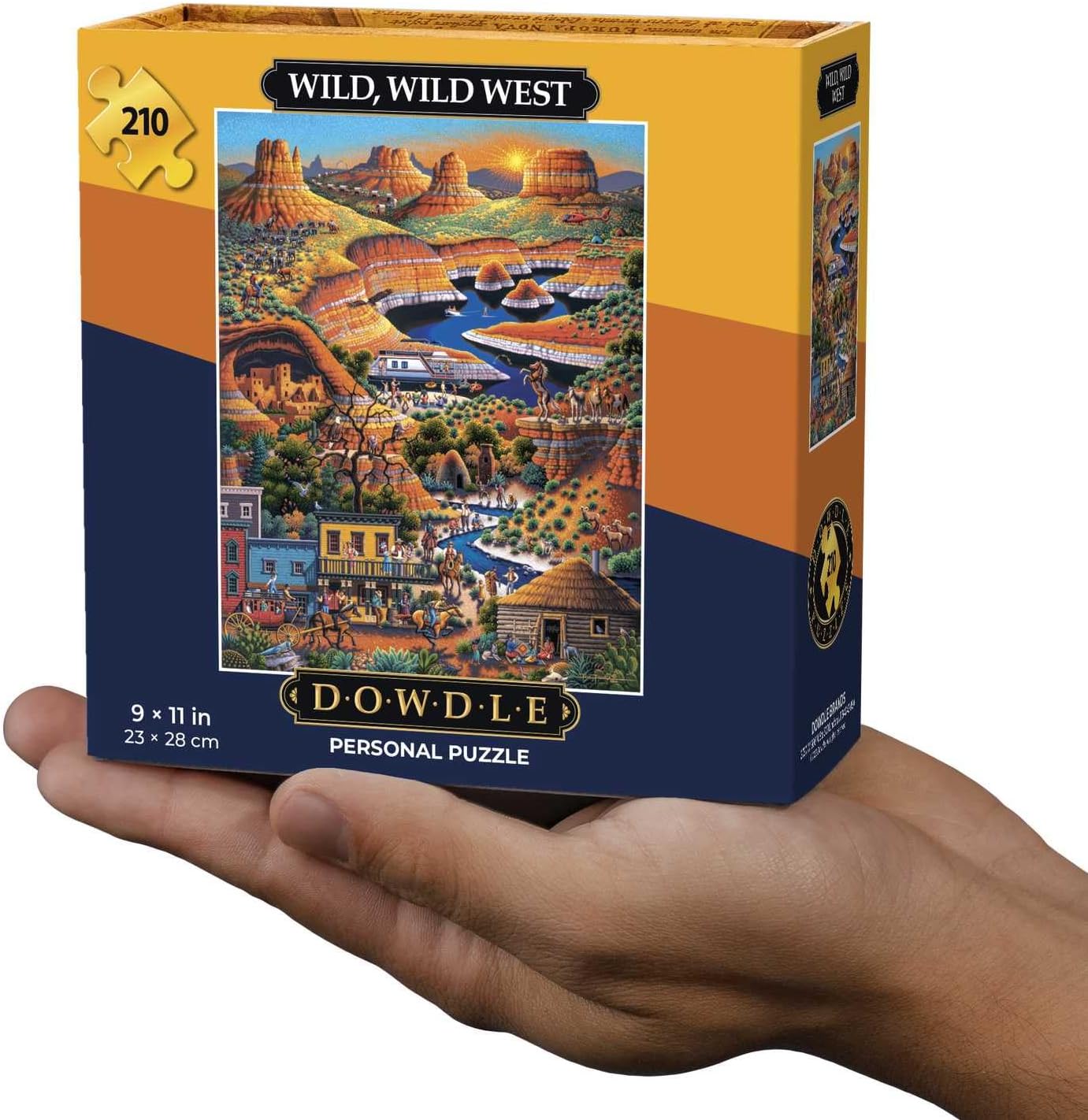 Dowdle Personal Puzzle - Wild, Wild West - 210 Piece