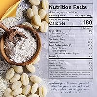 Vista 3 de L'Oro Del Sud Mariella Gnocchi de patata – Auténticas albóndigas de pasta italiana (Pasta di Patate) – Paquete de 3, 1 libra cada uno