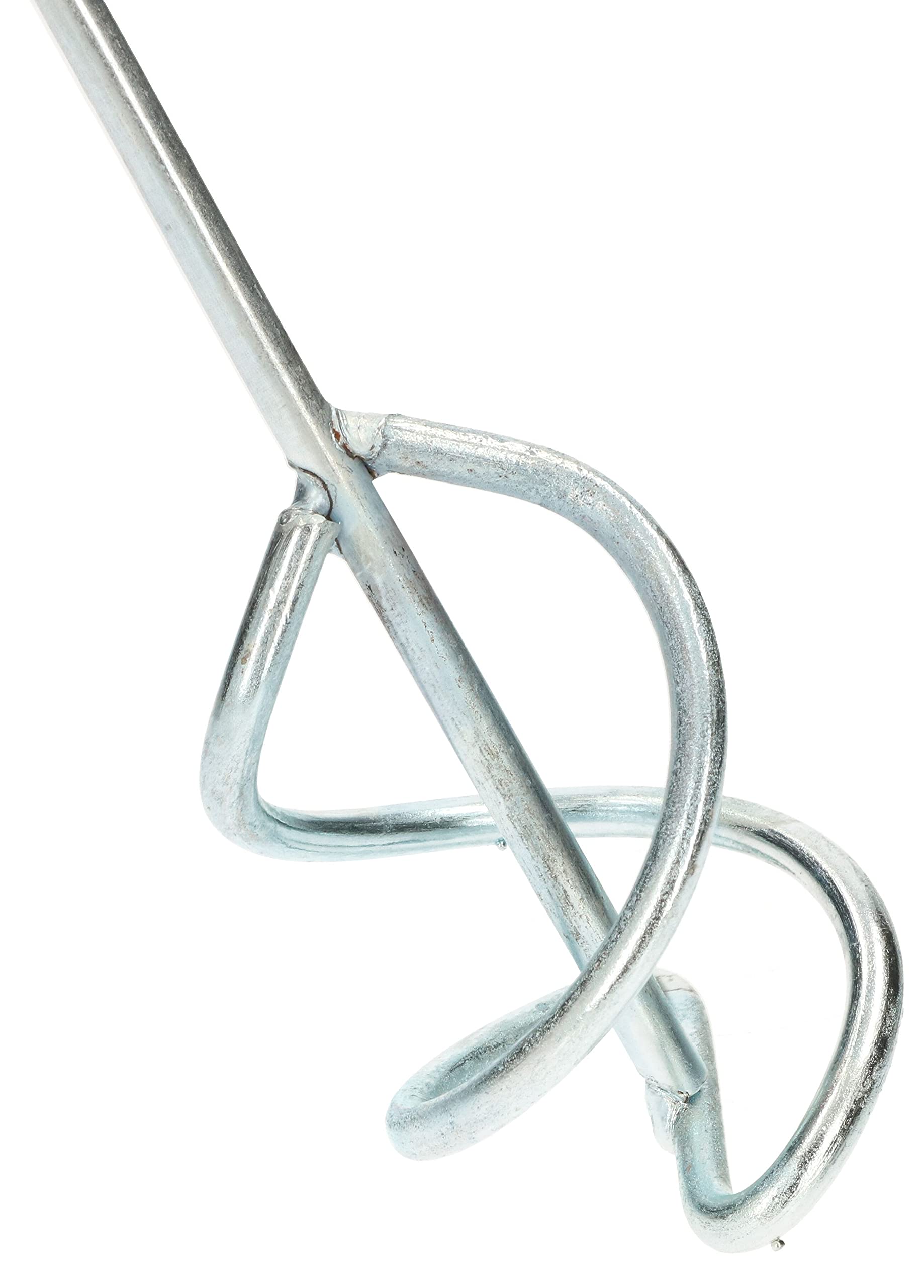 KOTARBAU® Varilla mezcladora 55 mm, Mezclador, Agitador de adhesivos, Mezclador de mortero, yeso, cemento, Cesta mezcladora espiral, Batidora de yeso para taladro, Acero galvanizado