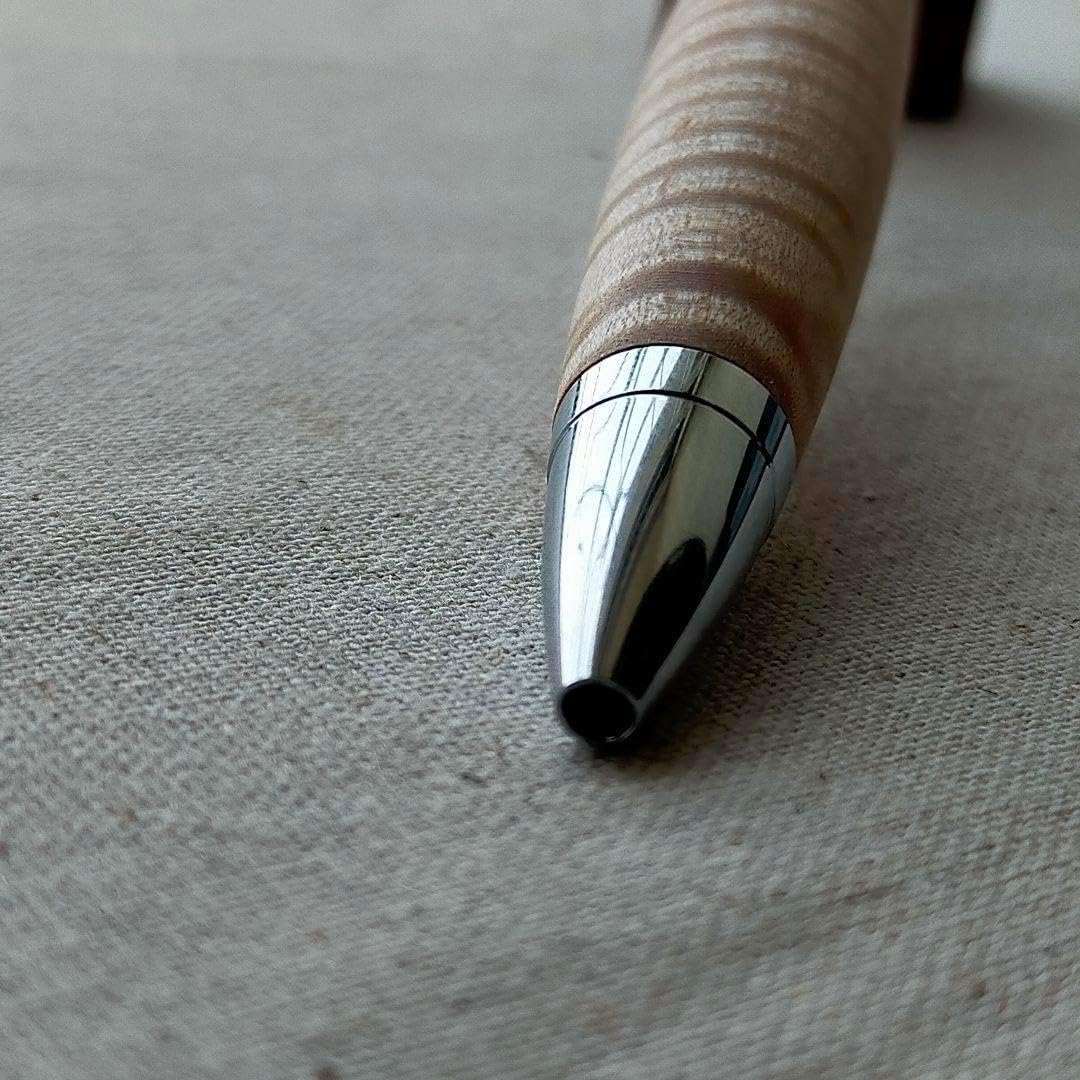 KATO201,202対応】加藤金属軸のみ 楓 縮杢 カエデ】 工房楔監修 加藤金属