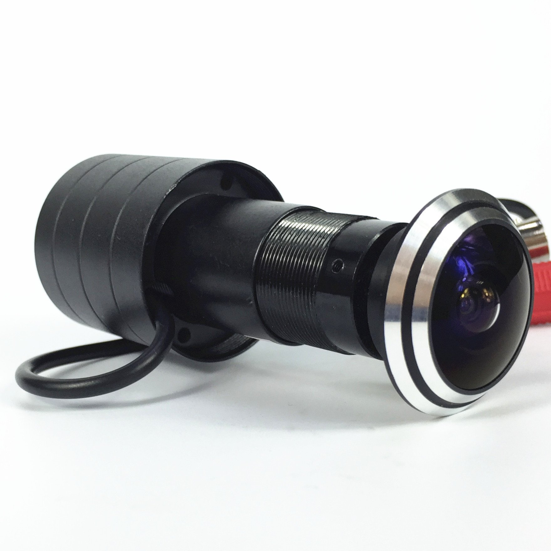 shrxy Caméra de sécurité pour Judas avec Grand Angle de détection de 170 degrés Intérieur