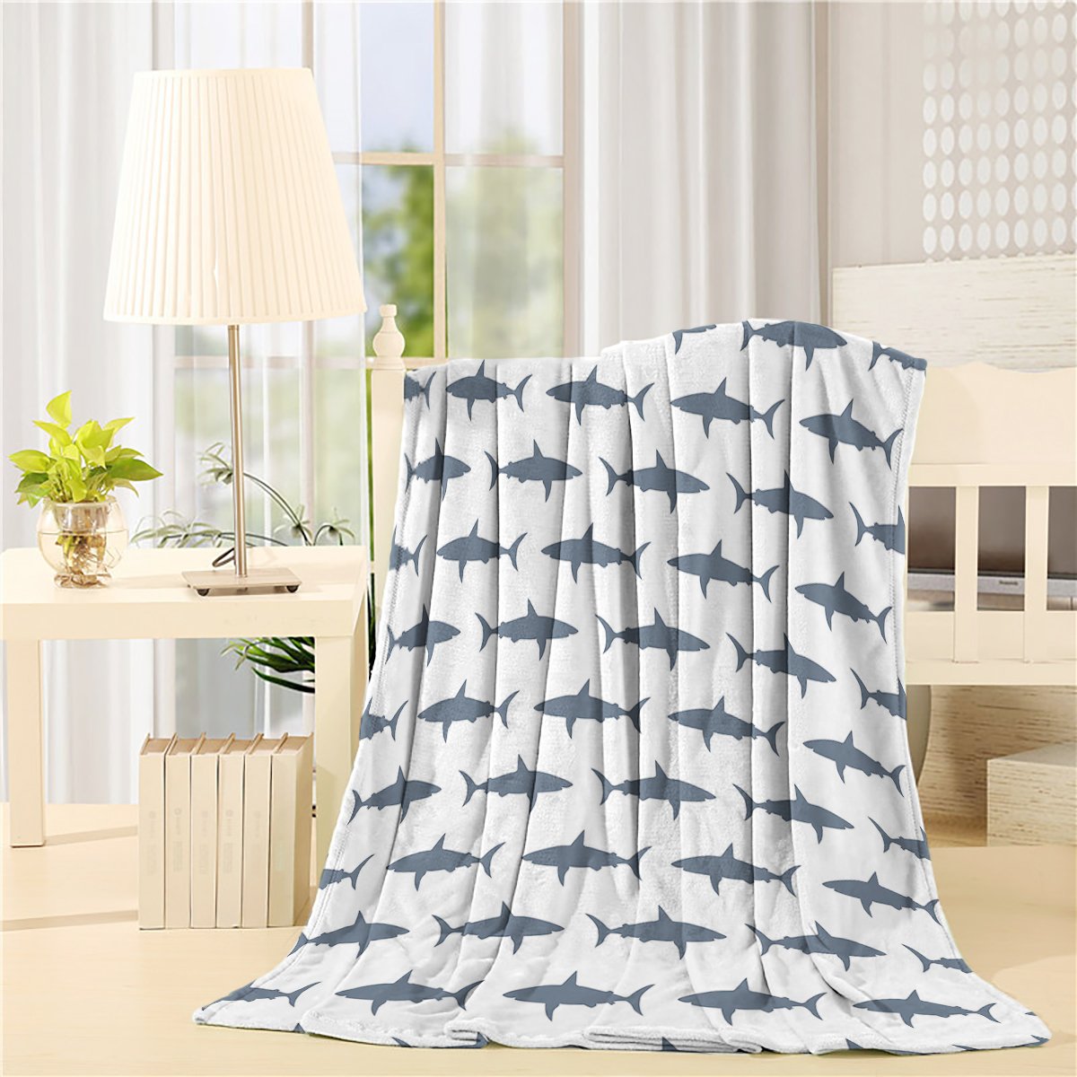 SIGOUYI Lightweight Fleece Blanket