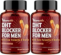Vista 1 de DHT Blocker para hombres Suplemento de vitaminas para el crecimiento del cabello con palma enana americana y biotina – Regreso del cabello