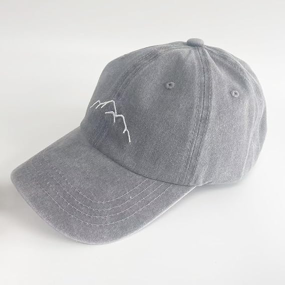 Ball Cap for Men Unisex Outdoor Hat Women Baseball Cap Mountain Embroidered