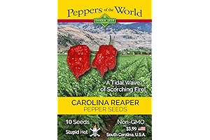 Carolina Reaper Red Pepper Seeds