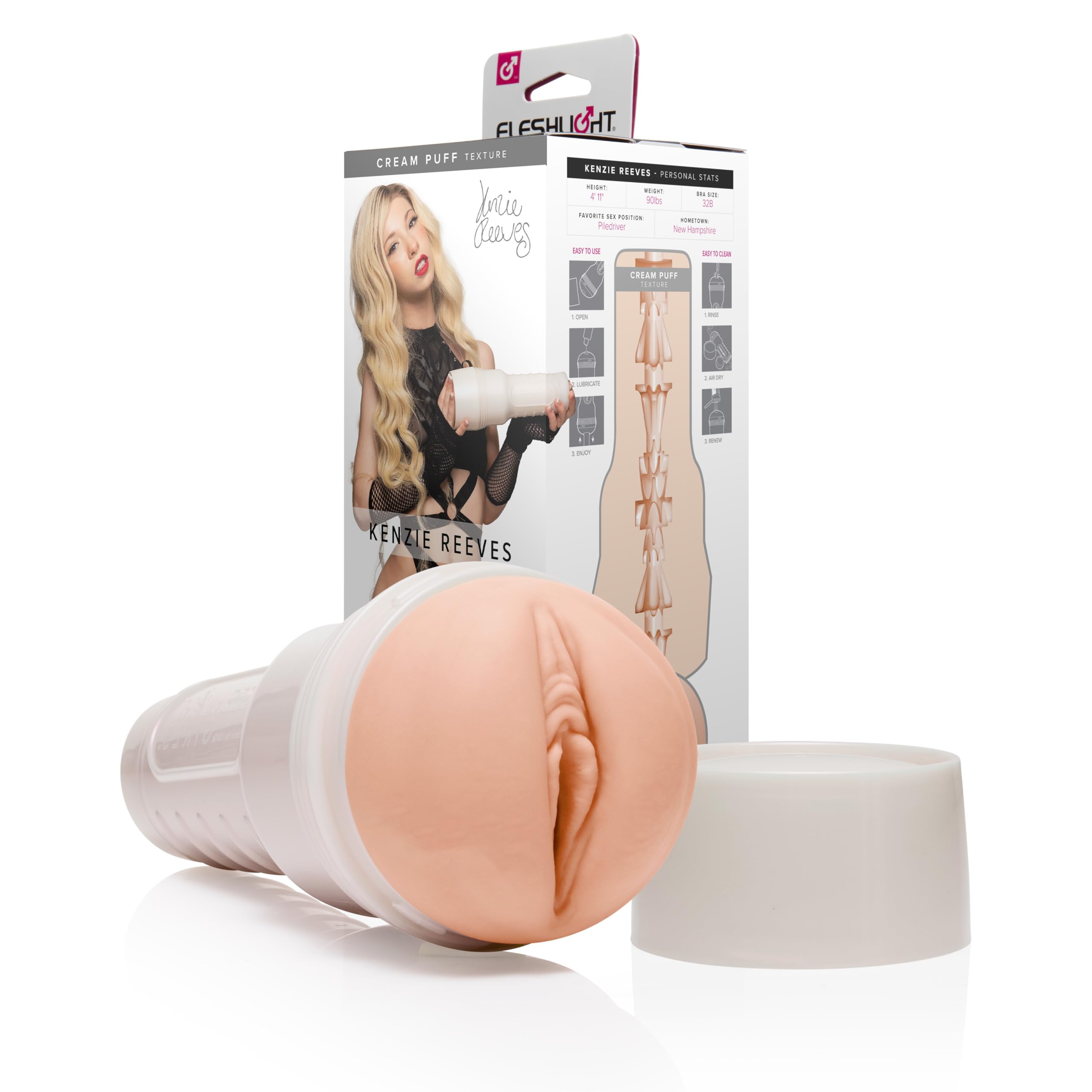 Fleshlight Kenzie Reeves Creampuff (Lady)