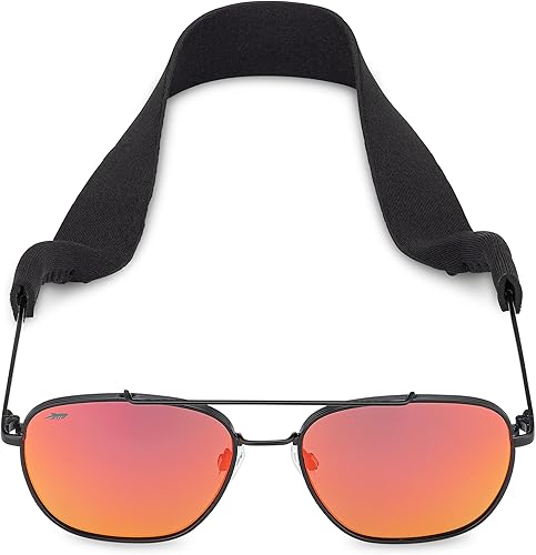Miniatura 2 de Pilotfish Correa flotante para lentes de sol, retenedor de gafas de neopreno ligero de alta calidad, tamaño perfecto para hombres y mujeres
