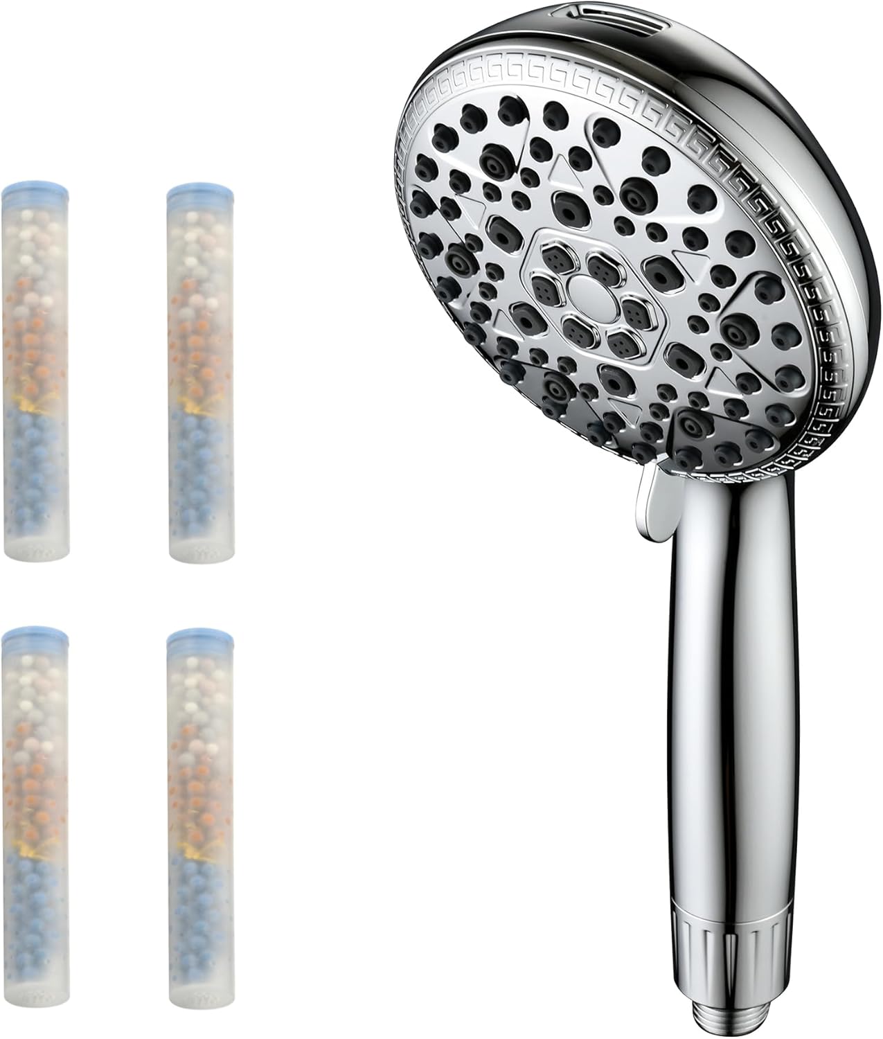 Filtered Shower Head S4368U-CH + Replacement Filter Cartridge SP4368-04
