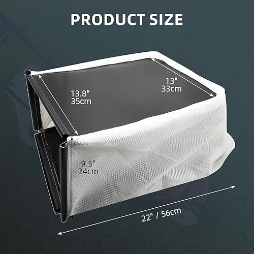 Miniatura 2 de deawater 1 bolsa de césped 115-4673 para cortacésped Toro Recycler, compatible con modelos 20332 20332C 20333 20333C 20334 20334C y más