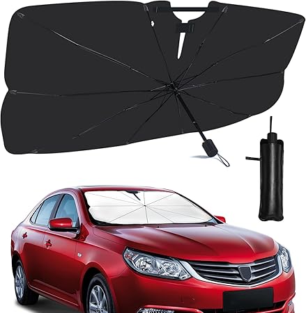 Amazon 22年改良式 サンシェード 車 フロント 折り畳み傘型 軽自動車 ガラス サンシェード 遮光 遮熱 10本傘骨 カーシェード ルームミラー位置開け式 遮光率99 シェード 日よけ 車用パラソル 取付簡単 車中泊 仮眠 プライバシー保護 収納ケース付き 140 80cm Amazon 22年改良式 サンシェード 車 フロント 折り畳み傘型 軽自動車 ガラス サンシェード 遮光 遮熱 10本傘骨 カーシェード ルームミラー位置開け式 遮光率99 シェード 日よけ 車用パラソル 取付簡単 車中泊 仮眠 プライバシー保護 収納ケース付き 140 80cm