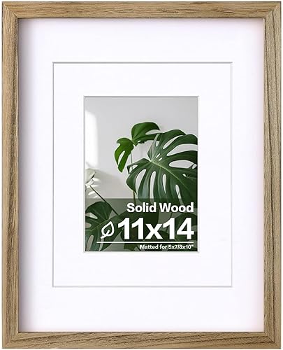 Vista 381 de Egofine Portarretratos de 9 x 12 pulgadas hecho de madera maciza con plexiglás, fotos de 5 x 7/6 x 8 con paspartú o de 9 x 12 pulgadas sin paspartú