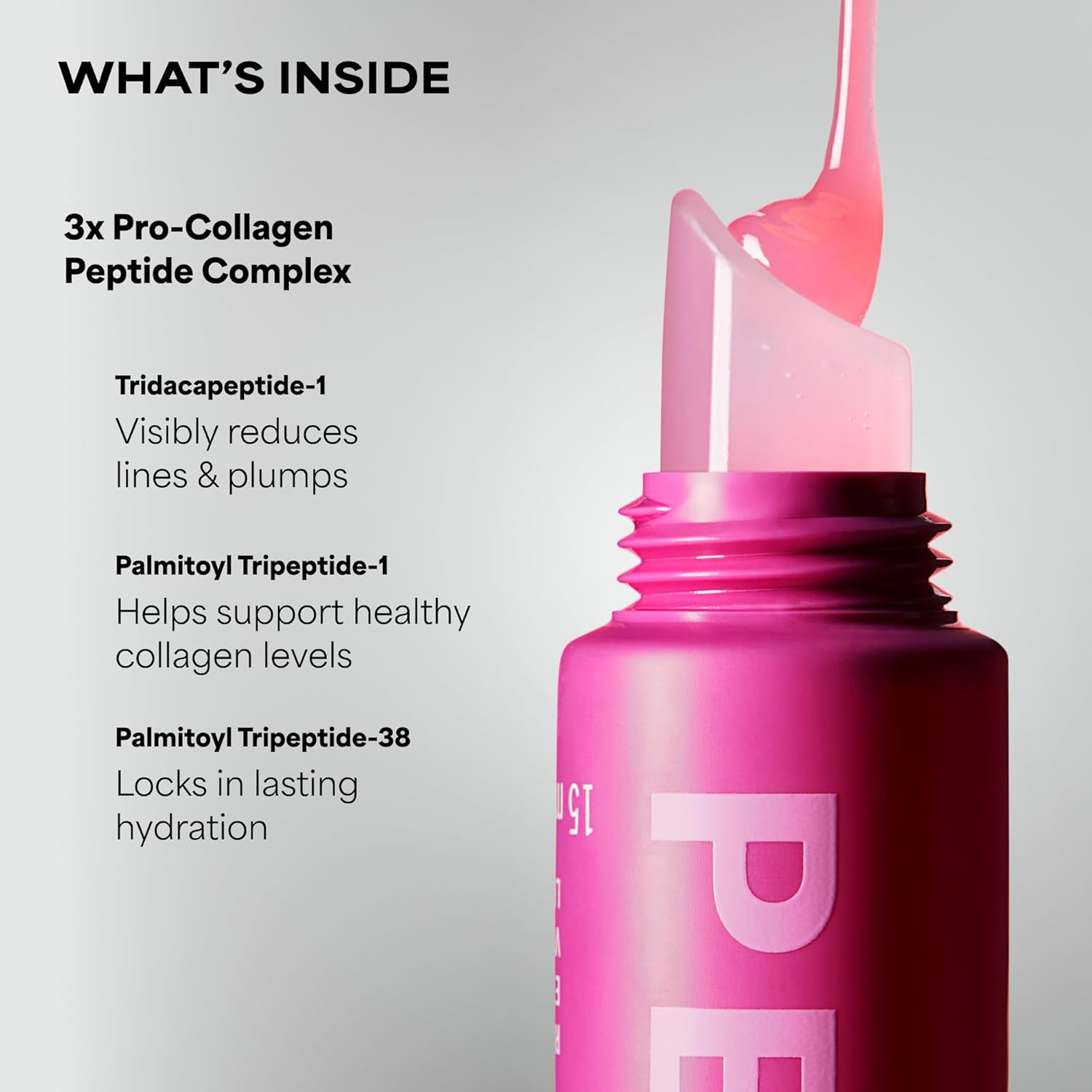 Paula's Choice Pro-Collagen Peptide Gloss Lip Balm, Hydrates & Smooths Lips, Sheer & Glossy Finish for Fuller Lips, Sheer Tint, Non-Sticky, Cruelty-Free