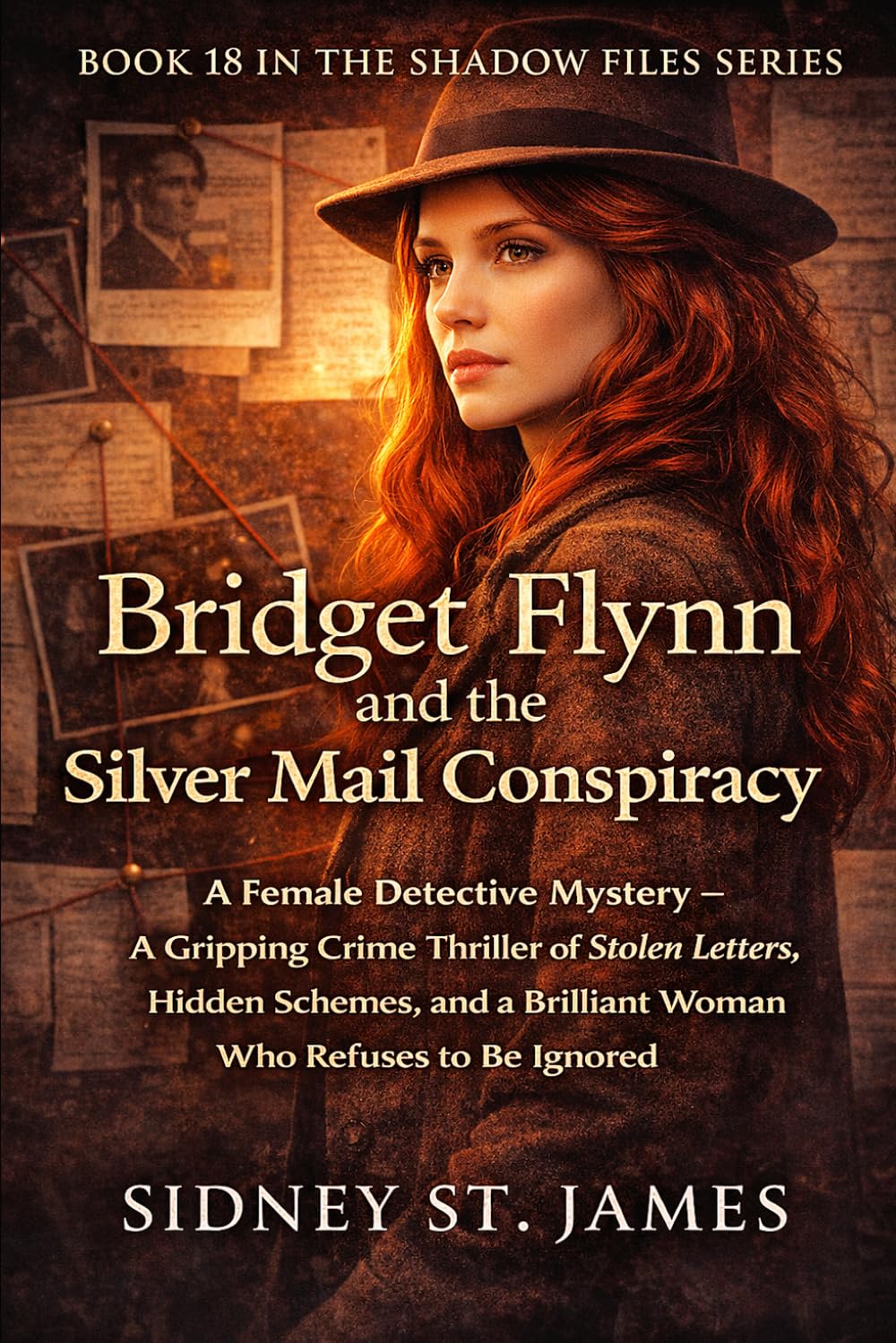 Bridget Flynn and the Silver Mail Conspiracy: A Female Detective Mystery — A Gripping Crime Thriller of Stolen Letters, Hidden Schemes, and a ... to Be Ignored (The Shadow Files Series)