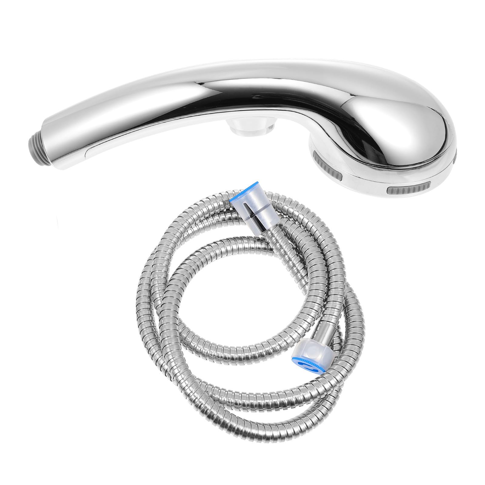 Pommeau de douche haute pression Gatuida en ABS argenté pour une pulvérisation puissante