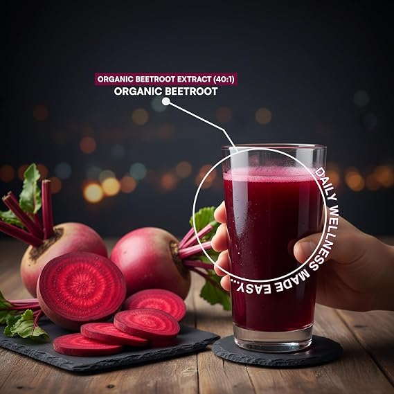 Beetroot Extract 7500mg | 90 Vegan Capsules | Nitric Oxide Support for Blood Circulation, Endurance, Energy & Heart Health | High Strength Superfood Formula | 90 Day Supply | UK Made | by NutriVolv