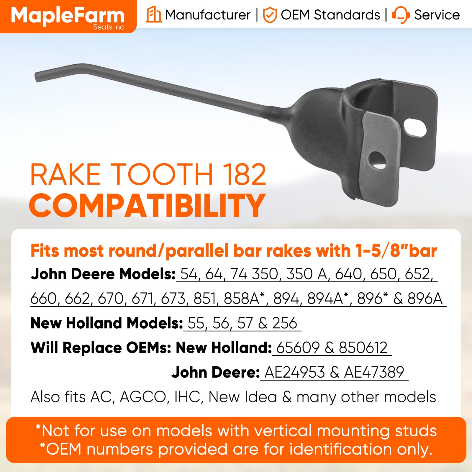 Hay Rake Teeth