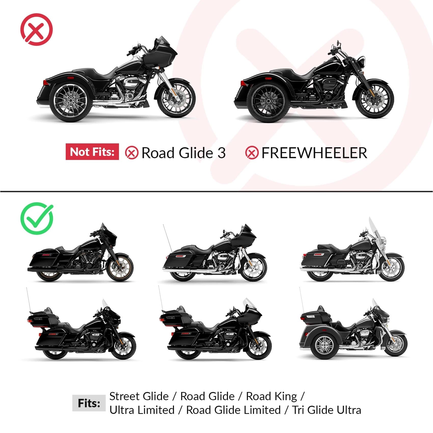 Do Touring CVO Electra Street Glide Special Road King Siedzisko | Fotel pasażera kierowcy(Desert)