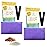 My Heating Pad for a Better Comfort - Moist Microwavable Heating Pads for Joint Pain and Sore Muscles - Microwave Hot Pack Heat Pad for Cramps - Chilled or Heated Pad Therapy Pillow - 2 Packs Purple
