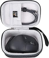 Vista 10 de Aproca Funda compatible con Logitech MX Master 4 / MX Master 3S / MX Master 3 / MX Matser 2S Advanced Mouse, bolsa de almacenamiento portátil